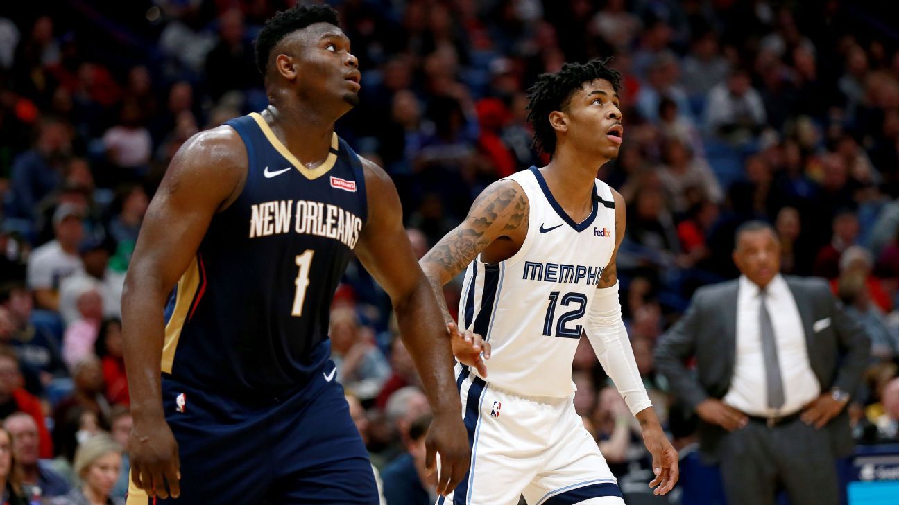 Ja Morant is still dominating Zion Williamson in the NBA Rookie of ...