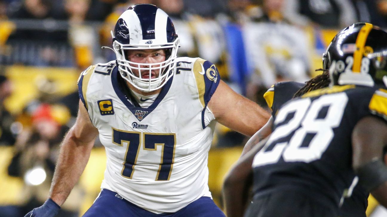 Los Angeles Rams veteran, LT Andrew Whitworth of IR, must start against Seattle Seahawks