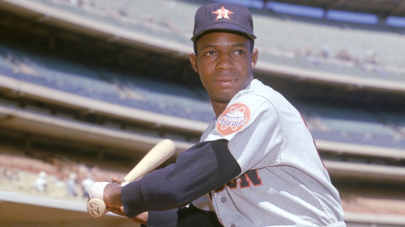 MLB Jersey Numbers on X: Former #MLB OF Jimmy Wynn, the Toy Cannon,  passes away at the age of 78. In parts of fifteen seasons with the #Colt45s  / #Astros, #Dodgers, #Braves, #