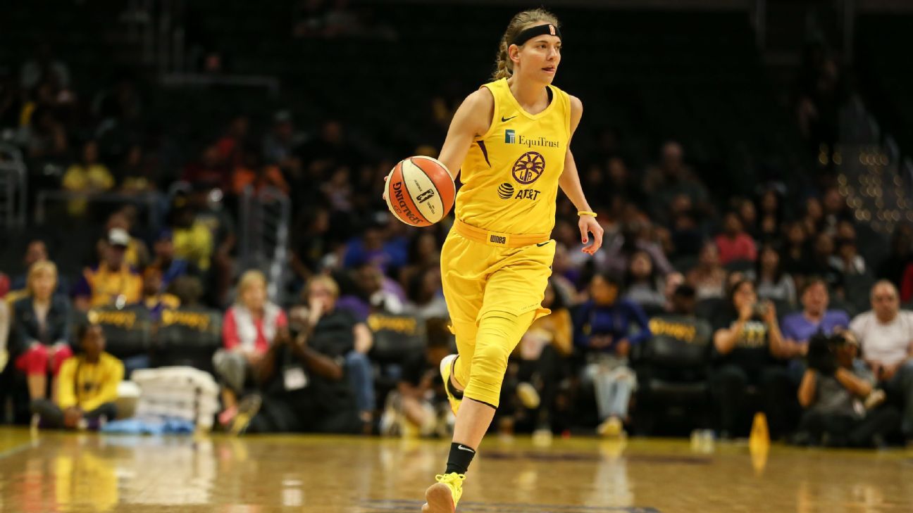 L.A. Sparks player Sydney Wiese tests positive for COVID-19, in