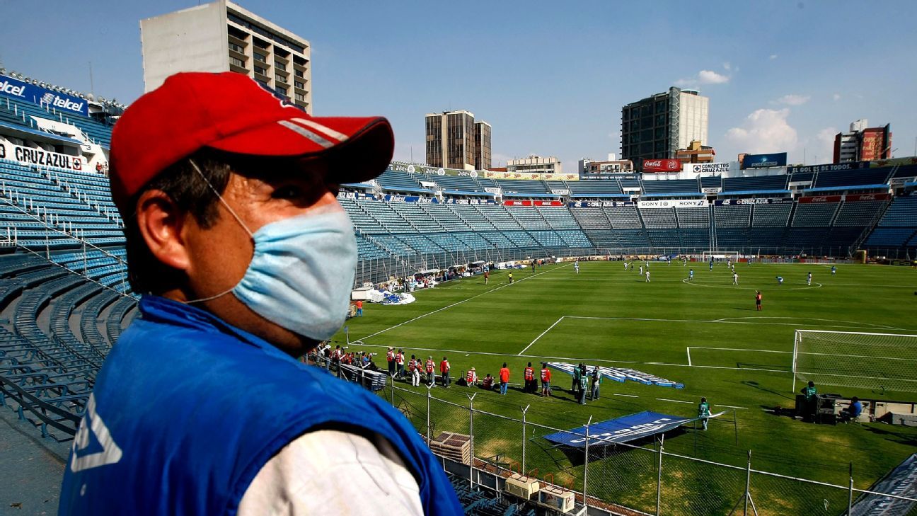 Did sports in Mexico learn anything from the swine flu pandemic in 2009