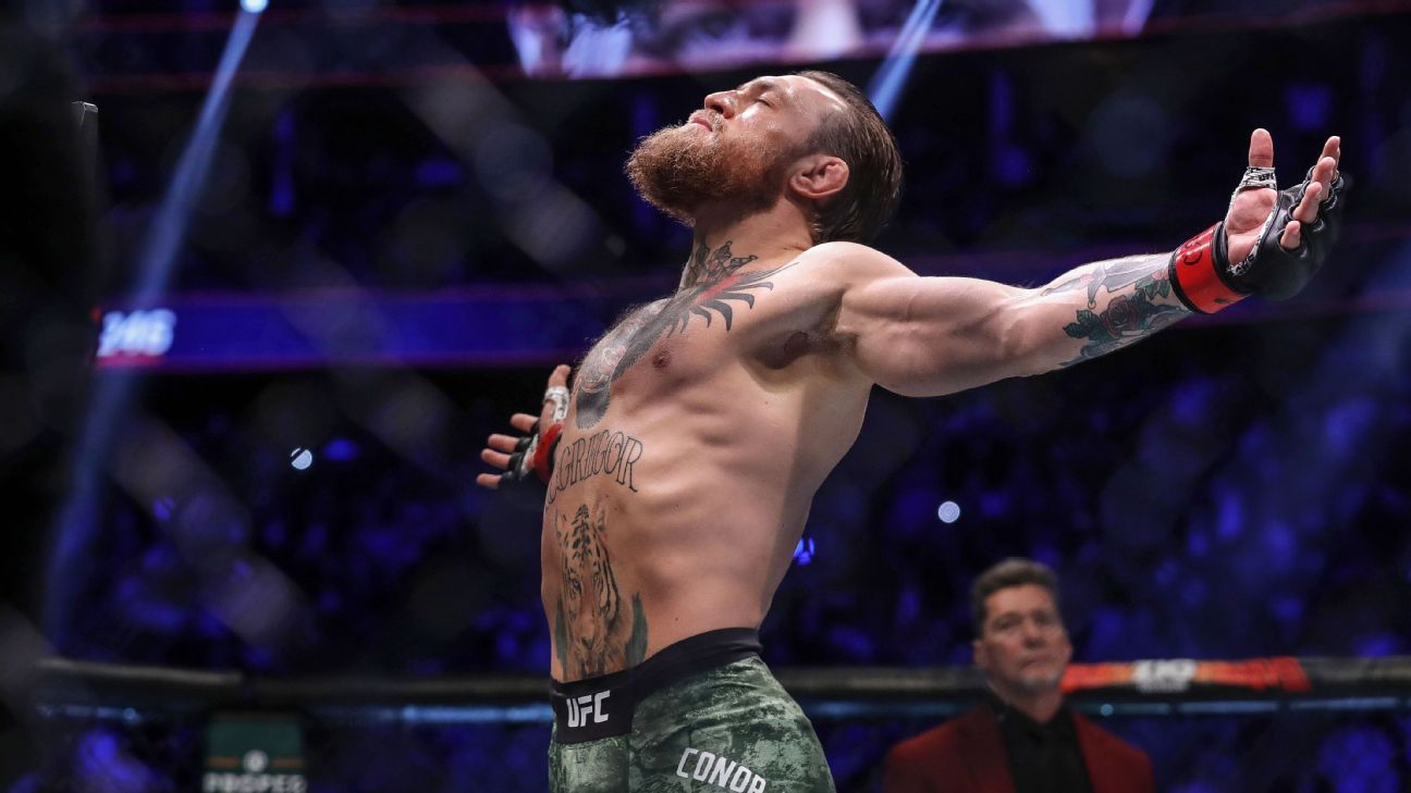 UFC star Conor McGregor says he's retiring from fighting - ESPN