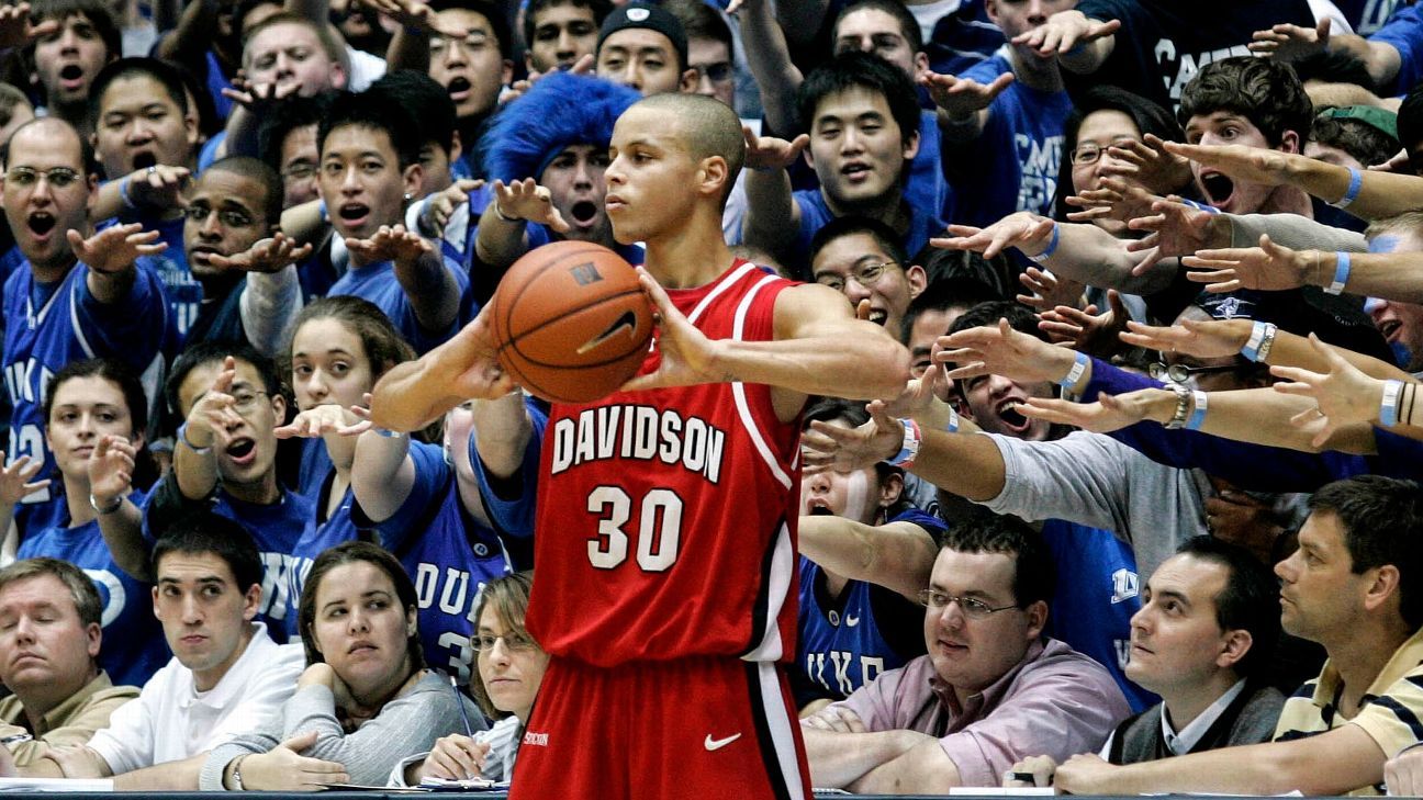 Steph Curry-Blake Griffin duel in 2008 Davidson-Oklahoma game