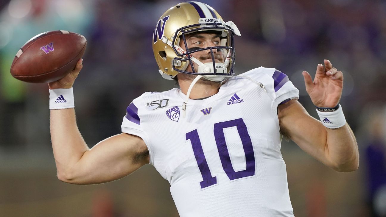 NFL draft spotlight: QB Jacob Eason, Washington