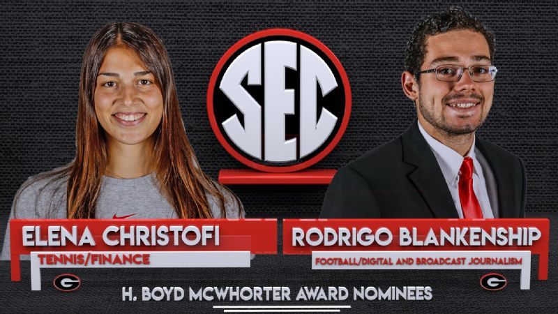 Georgia's Rodrigo Blankenship Named Burlsworth Trophy Finalist, Sports