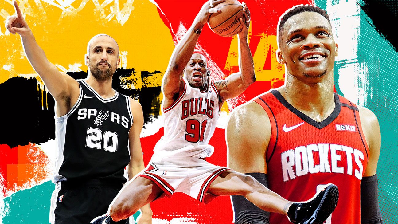 El ranking de los 74 mejores jugadores de todos los tiempos en la NBA