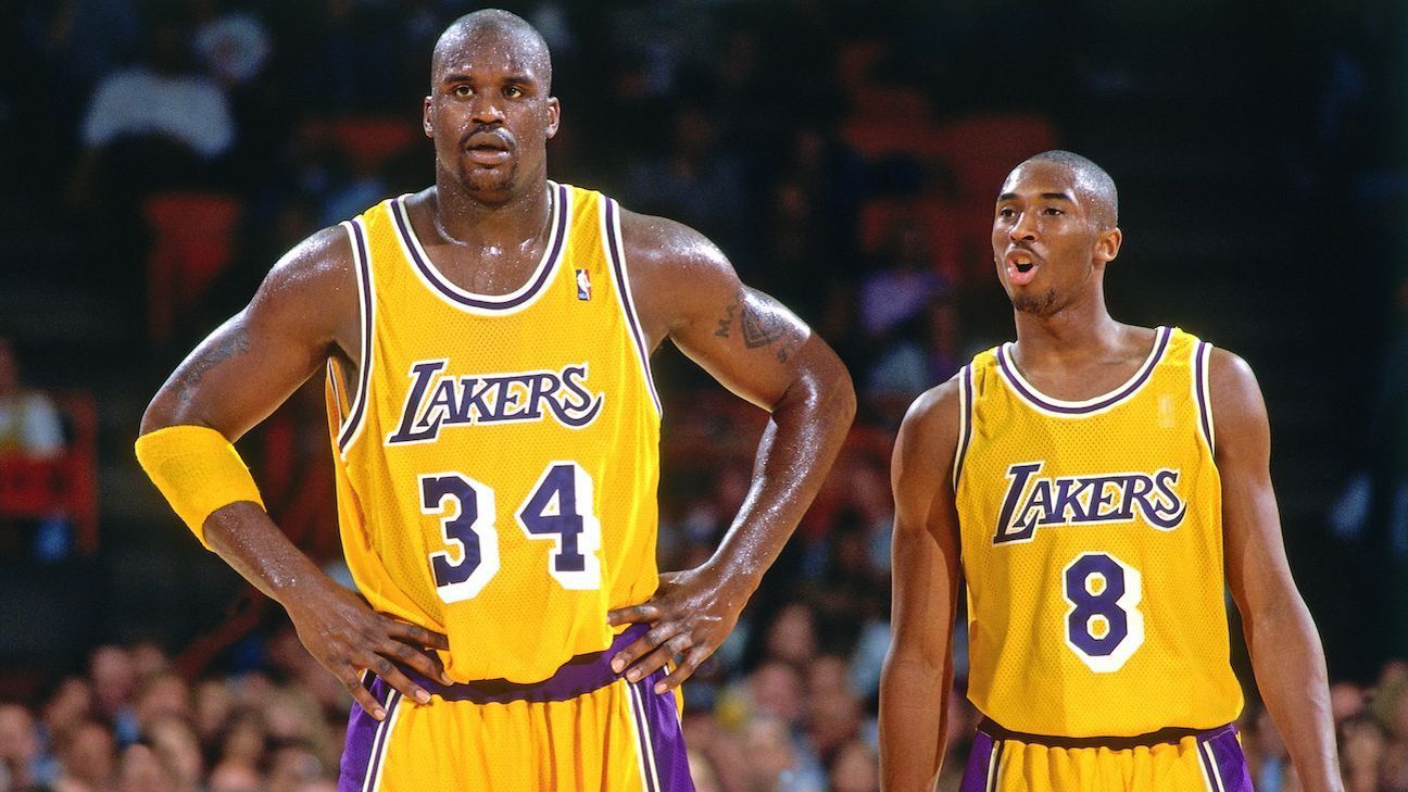 El primer juego juntos de Shaq y Kobe ESPN