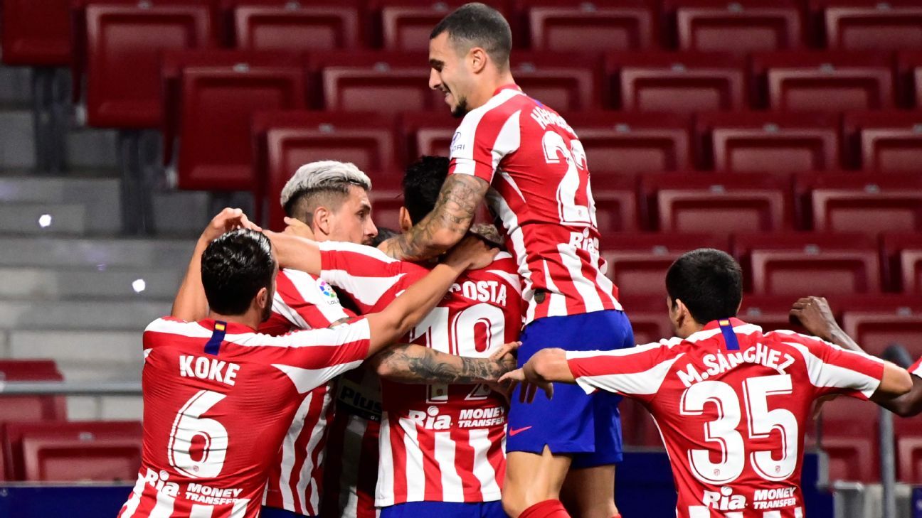 Atletico Madrid Vs Real Valladolid Football Match Summary June 20 2020 Espn