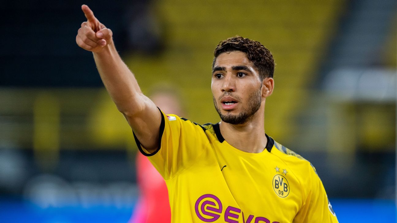 Inter sign to Achraf Hakimi from Real Madrid after Dortmund loan - sources  - ESPN