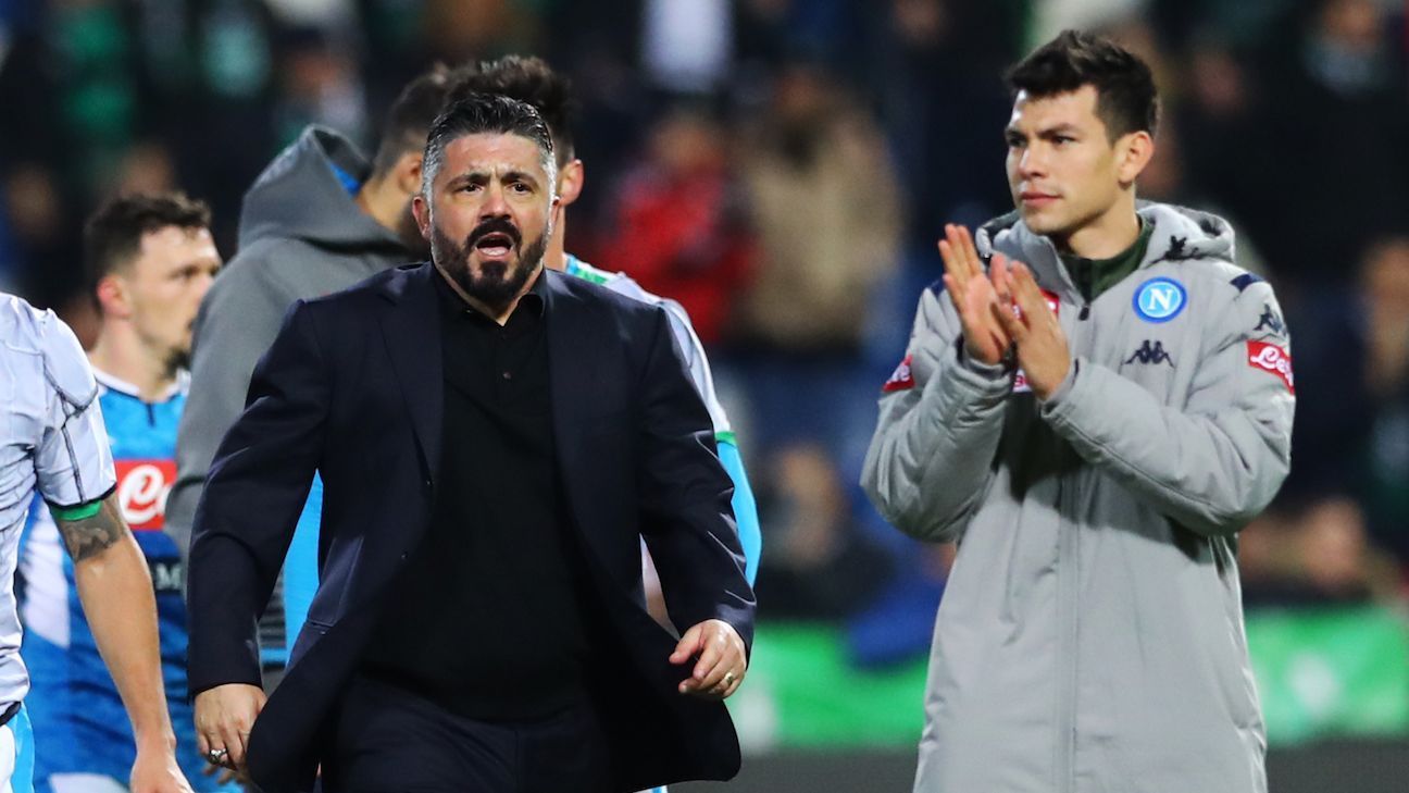 Gattuso admits he misses Chucky Lozano: “It’s important to us”