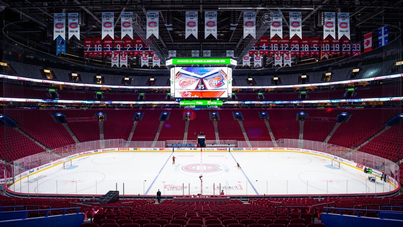 Boston Bruins-Montreal Canadiens game postponed