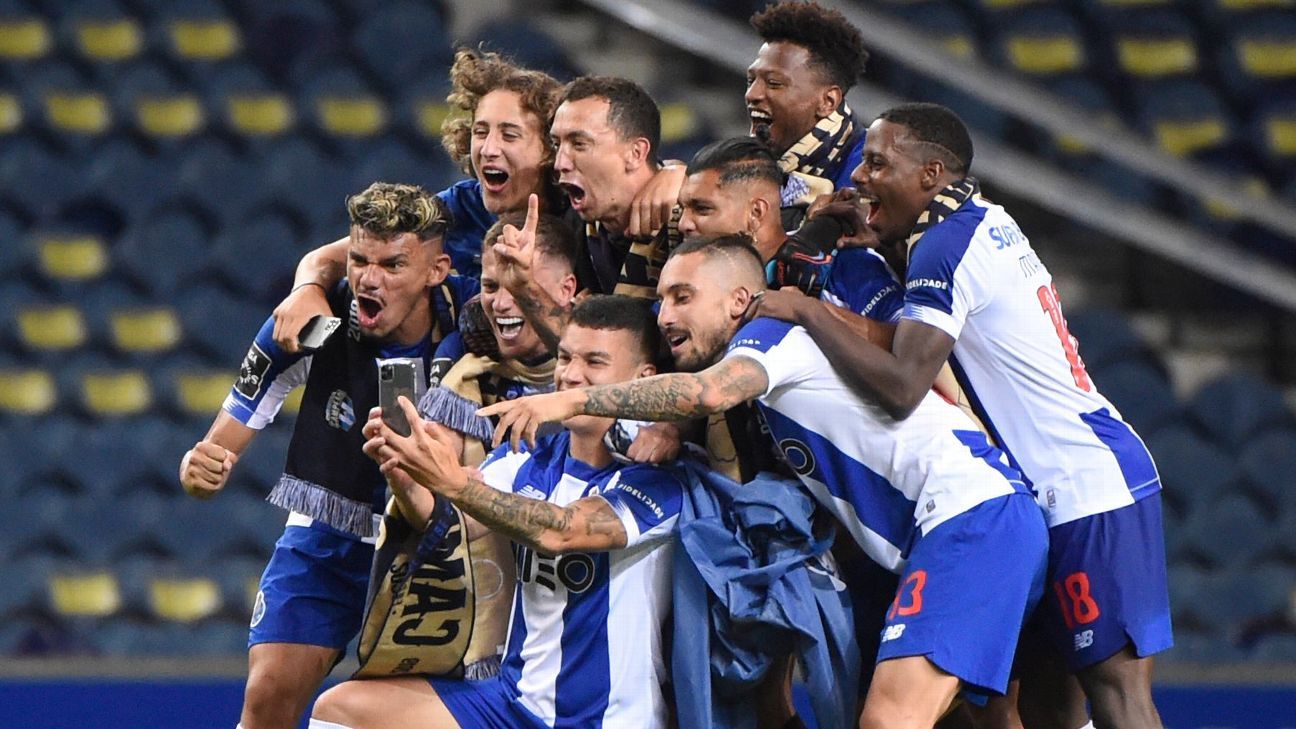 Fc Porto Vs Sporting Cp Football Match Report July 15 2020 Espn