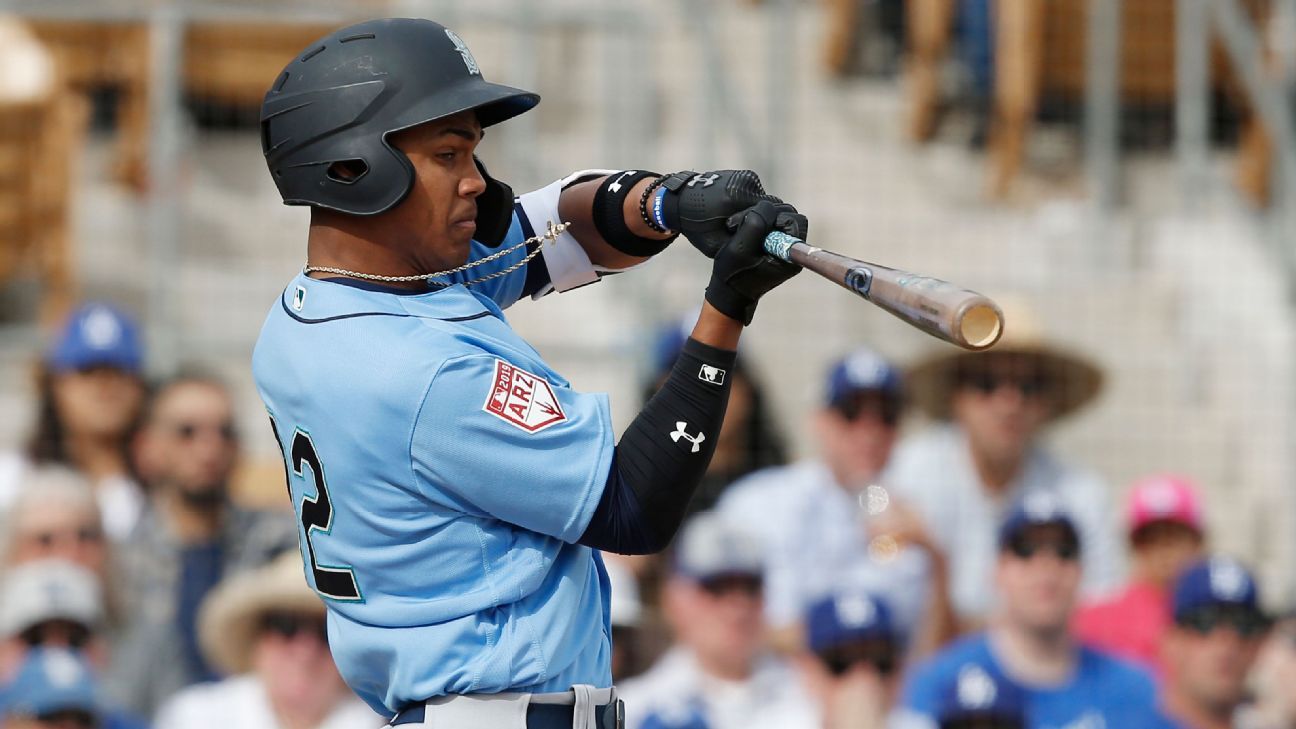 Top Mariners prospect Julio Rodriguez suffers wrist fracture during drill ESPN
