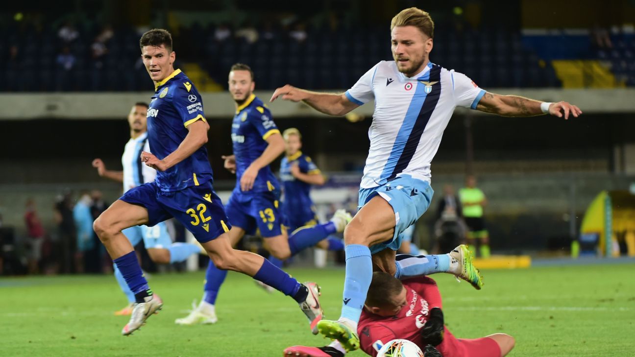 Hellas Verona vs. Lazio - Football Match Report - July 26, 2020 - ESPN