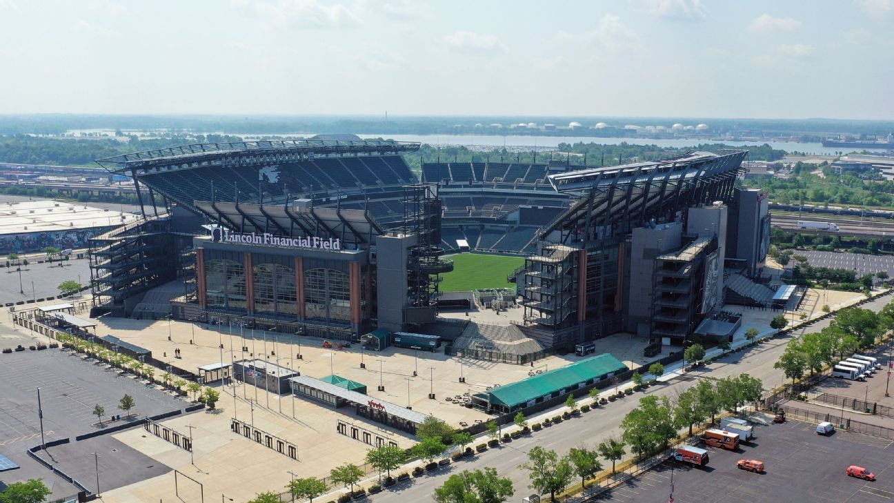 No fans at Lincoln Financial Field due to spike in COVID-19 cases