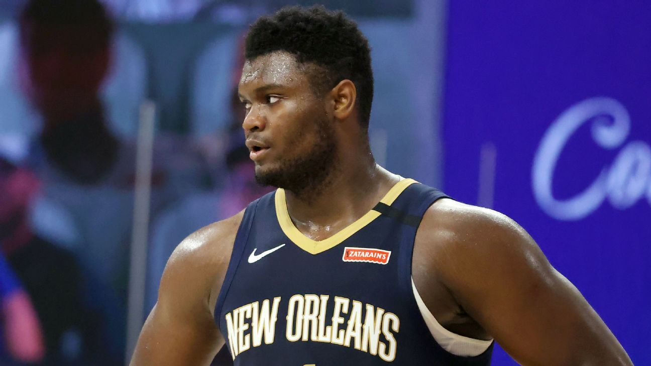 Pelicans Zion Williamson To Miss Finale To Rookie Season With Sore Knee Espn 