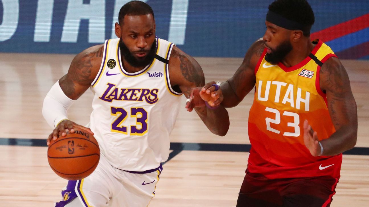 Lakers' LeBron James to go without social justice message on jersey - ESPN