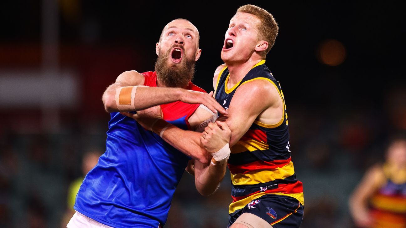 AFL 2020 Melbourne Demons Simon Goodwin calls for Max Gawn protection ...