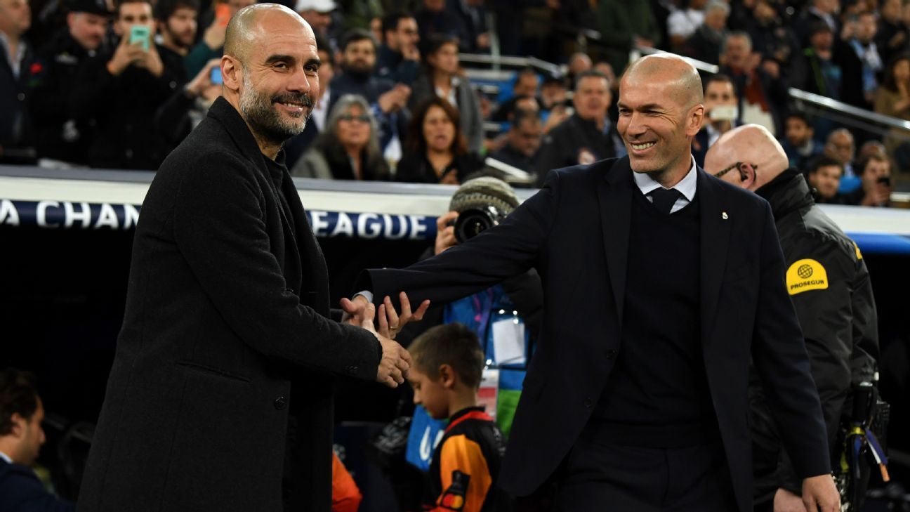 Can Pep Guardiola learn from Zinedine Zidane to end Champions League wait?