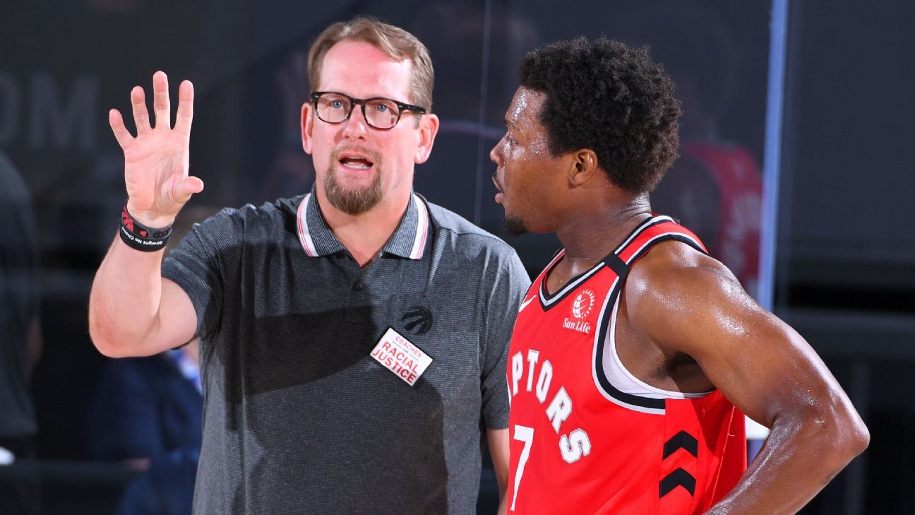 Toronto Raptors sign coach Nick Nurse to multiyear extension