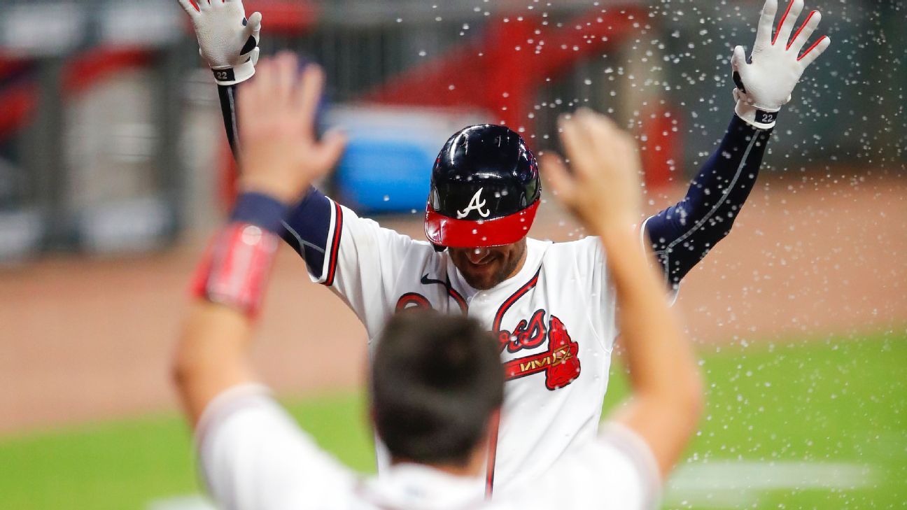 Braves' Markakis hits walkoff HR after opting into season – KXAN