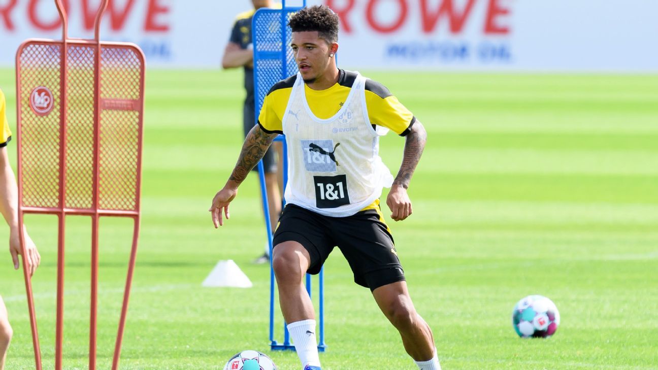 Man United Target Sancho Joins Dortmund Summer Training Camp