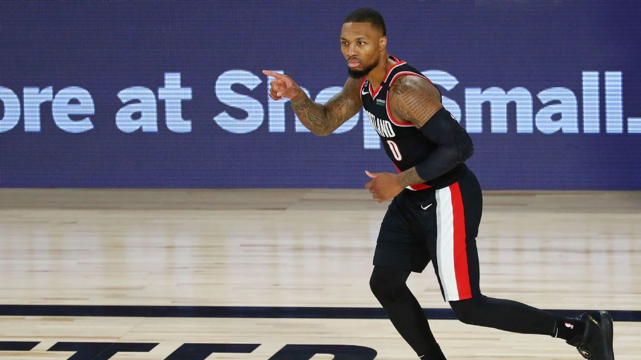 Respect Time Damian Lillard's 61point masterpiece has NBA players