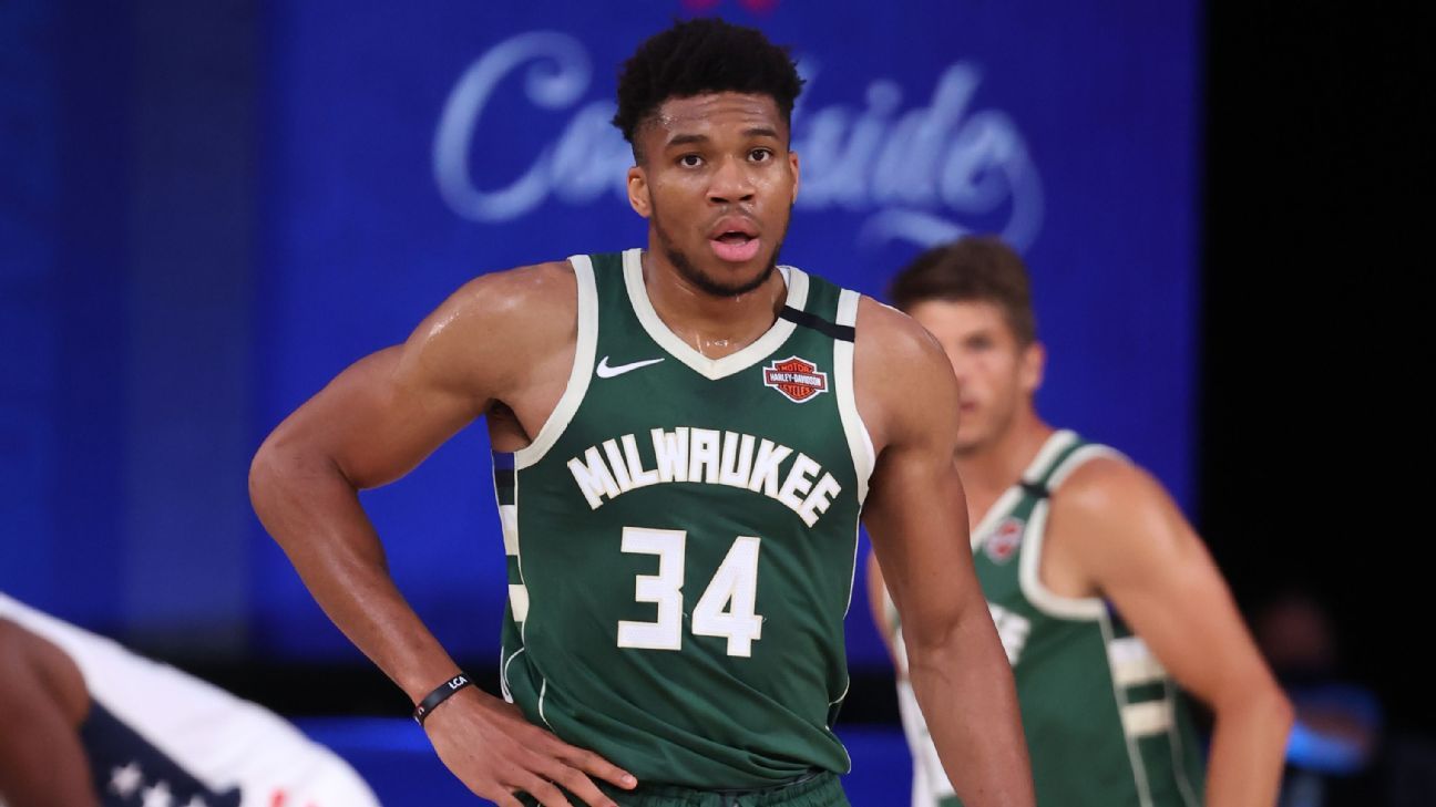 Giannis Antetokounmpo third in jersey sales, Bucks fifth as a team