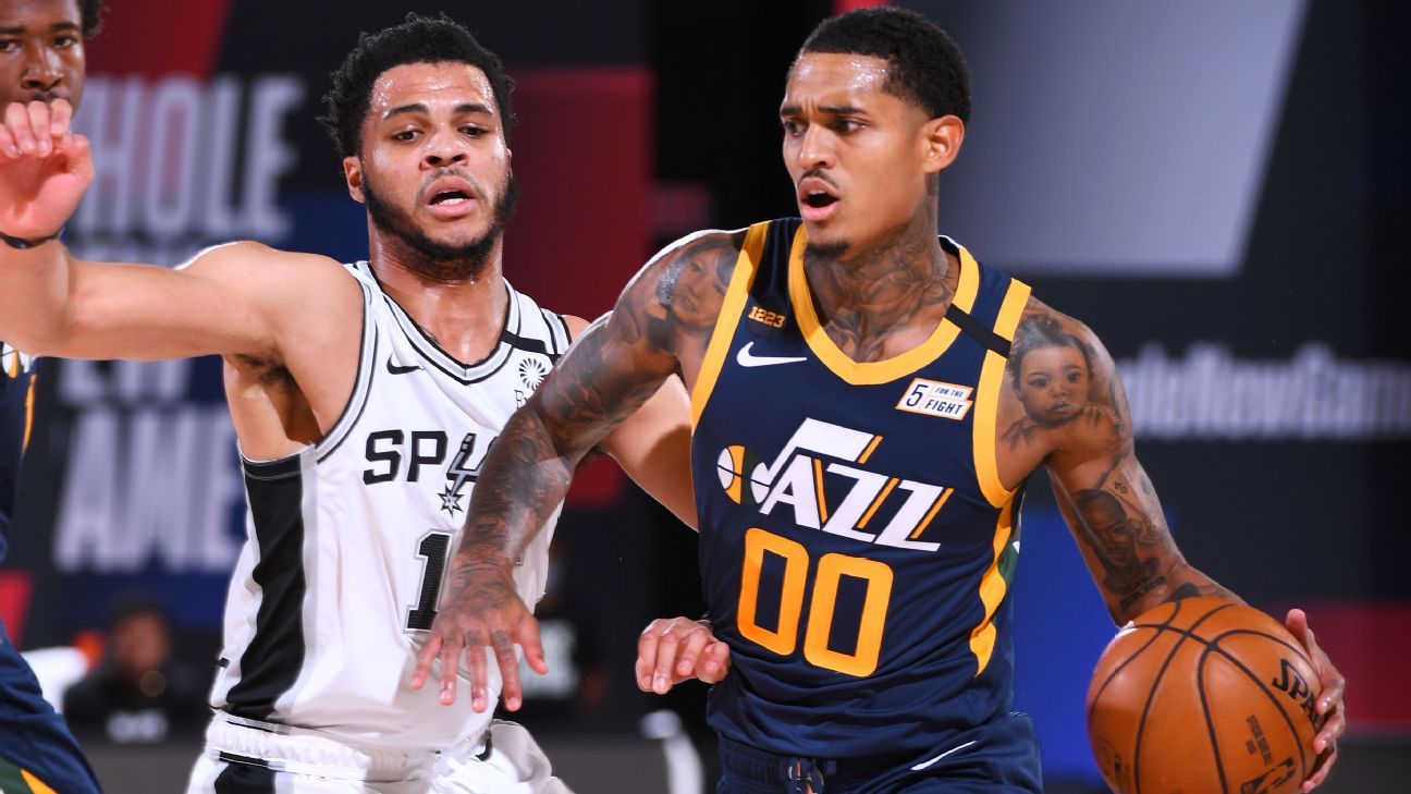 Utah Jazz reach agreements with Jordan Clarkson, Derrick Favors - ESPN