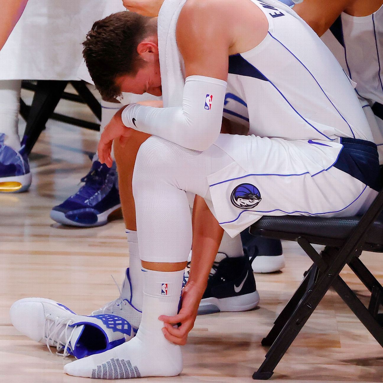 Luka Doncic questionable for Game 4 with ankle sprain