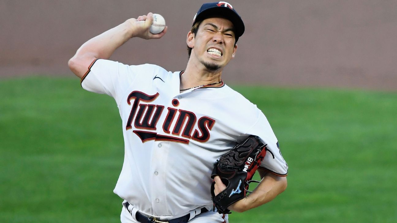 Twins put Kenta Maeda on IL with right triceps strain - ESPN