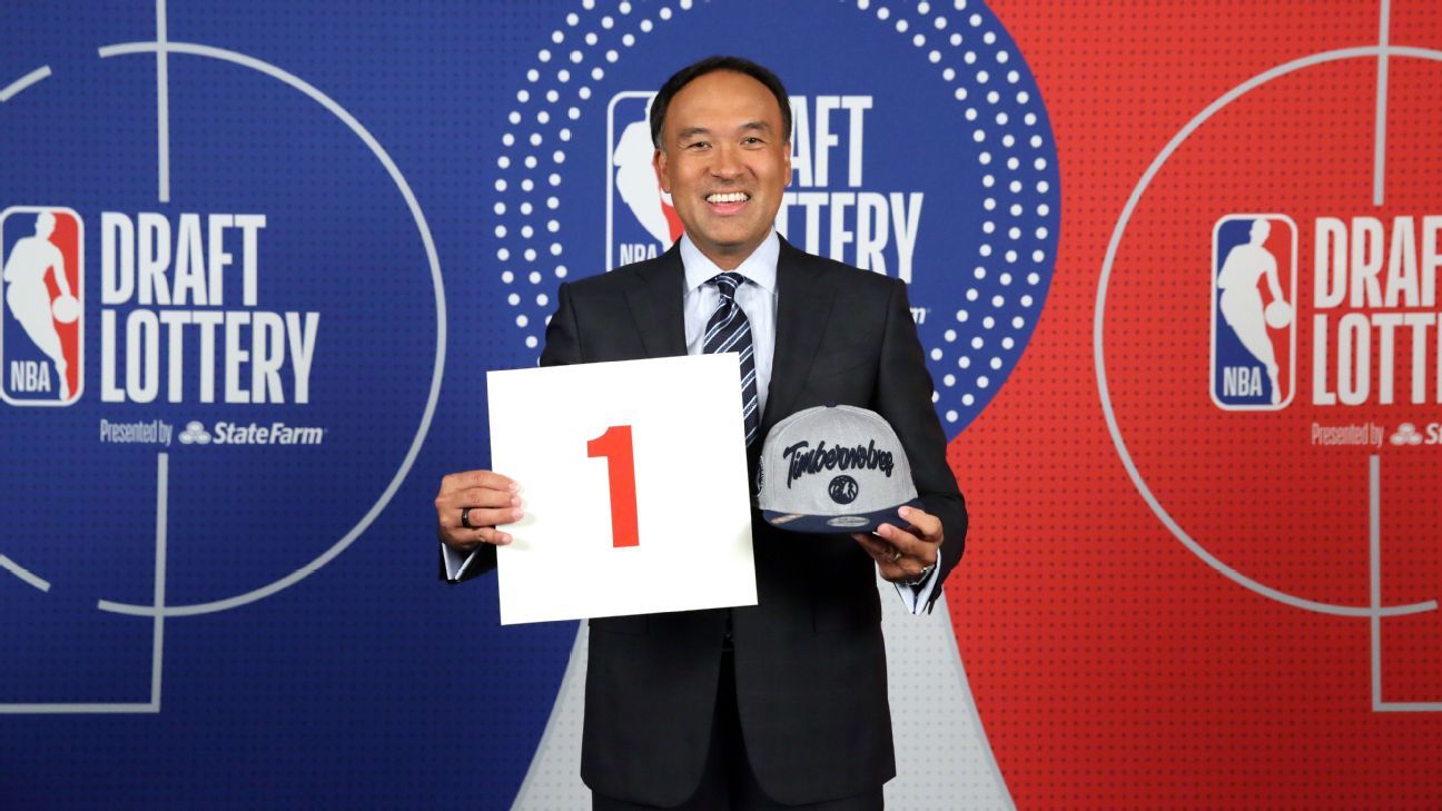 Behind the scenes at the weirdest NBA draft lottery ever