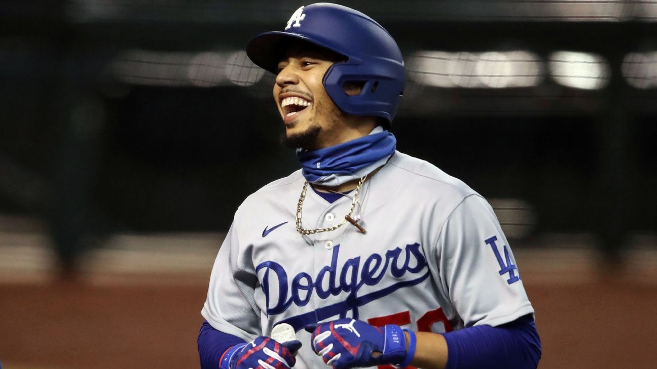 Dodgers: Watch Mookie Betts' Incredible Home Run Swing in Slow