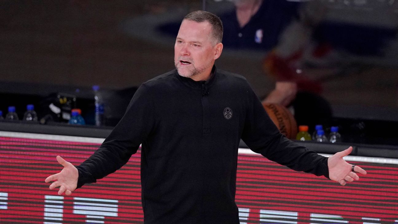 Denver Nuggets coach Michael Malone, 3 players enter NBA's COVID-19 protocols