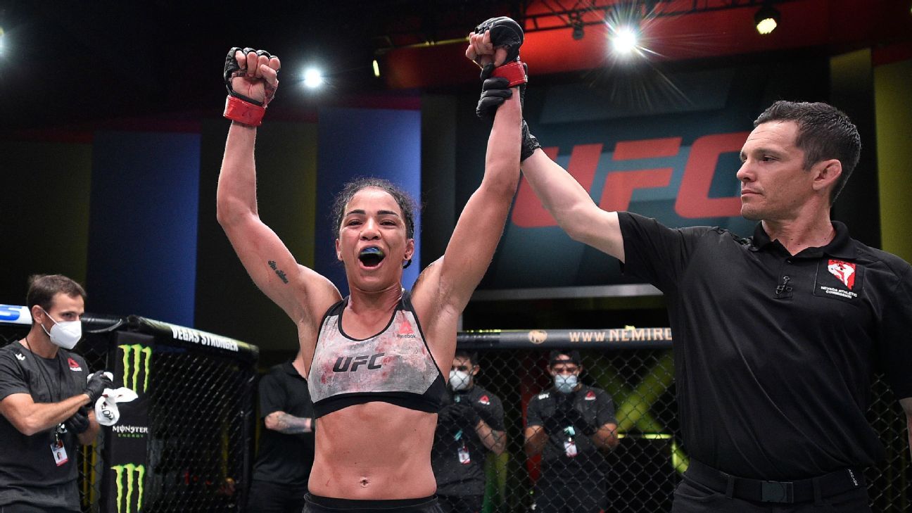 Viviane Araújo dedica vitória no UFC Las Vegas para avó ...