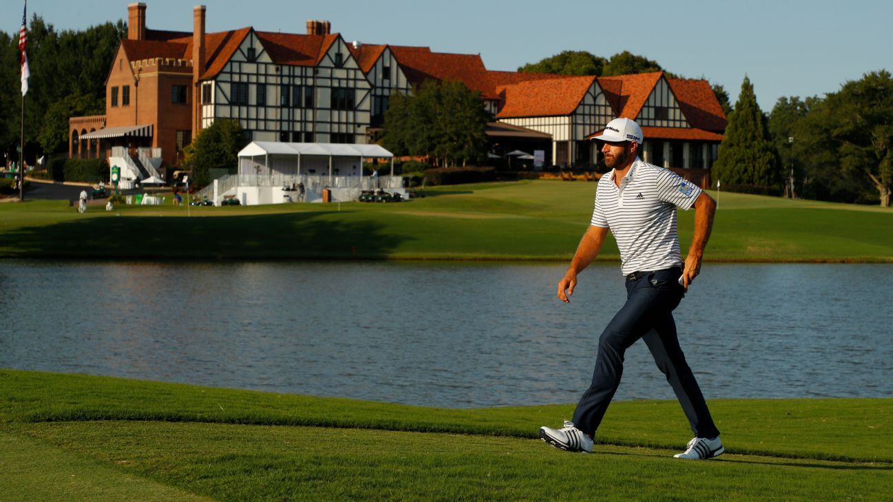 It's almost speechless': Dustin Johnson tumbles to worst score at