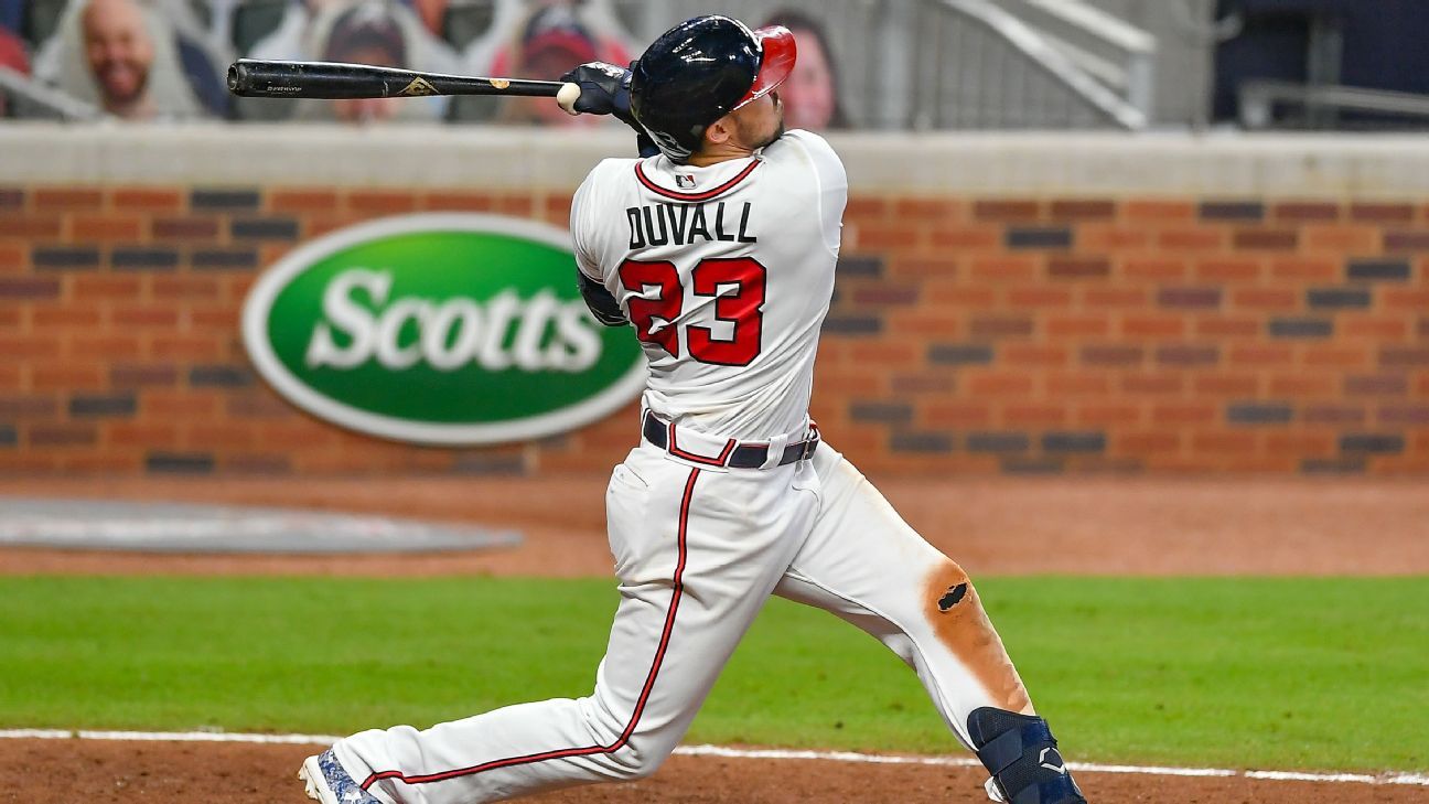 Braves don't offer Adam Duvall contract but agree to deals with three other  players – WSB-TV Channel 2 - Atlanta