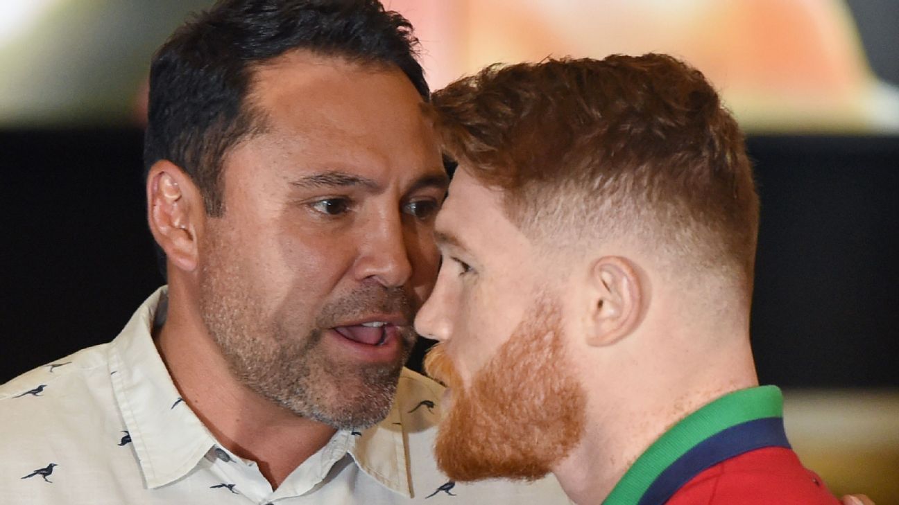 Que Ocurrio Entre Canelo Alvarez Oscar De La Hoya Y Dazn