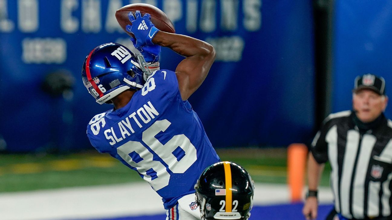 Can Giants' Darius Slayton continue to produce like a No. 1 receiver