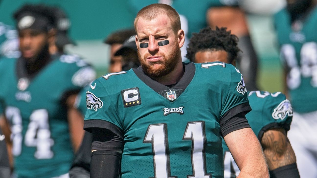 Benching Carson Wentz a 'knee-jerk reaction', says Philadelphia