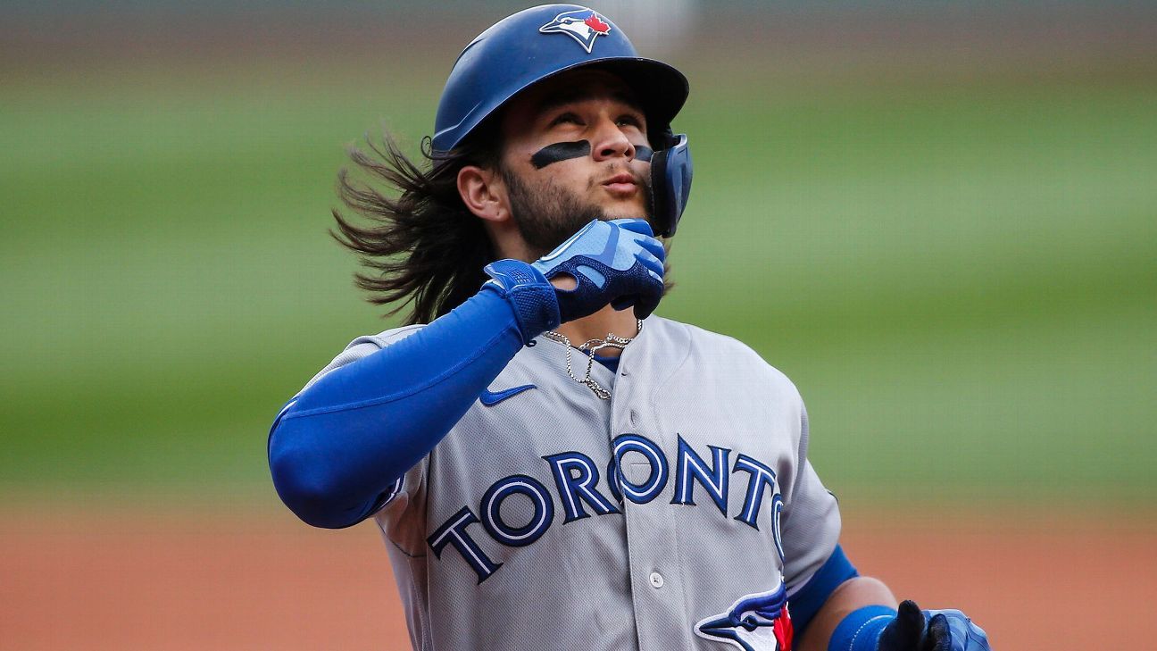 That's true strength' -- Bo Bichette leading Toronto Blue Jays with swagger  -- and sincerity - ESPN