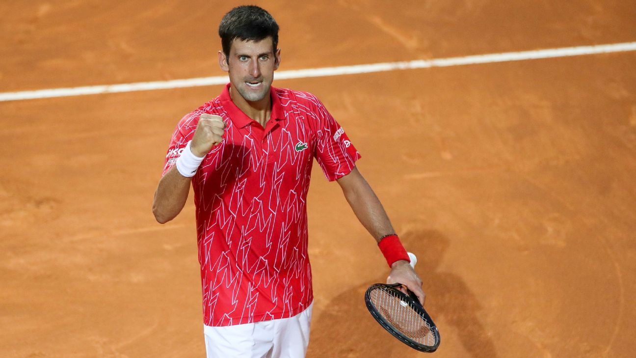 French Open 2020 draw positions Novak Djokovic, Simona Halep as favorites