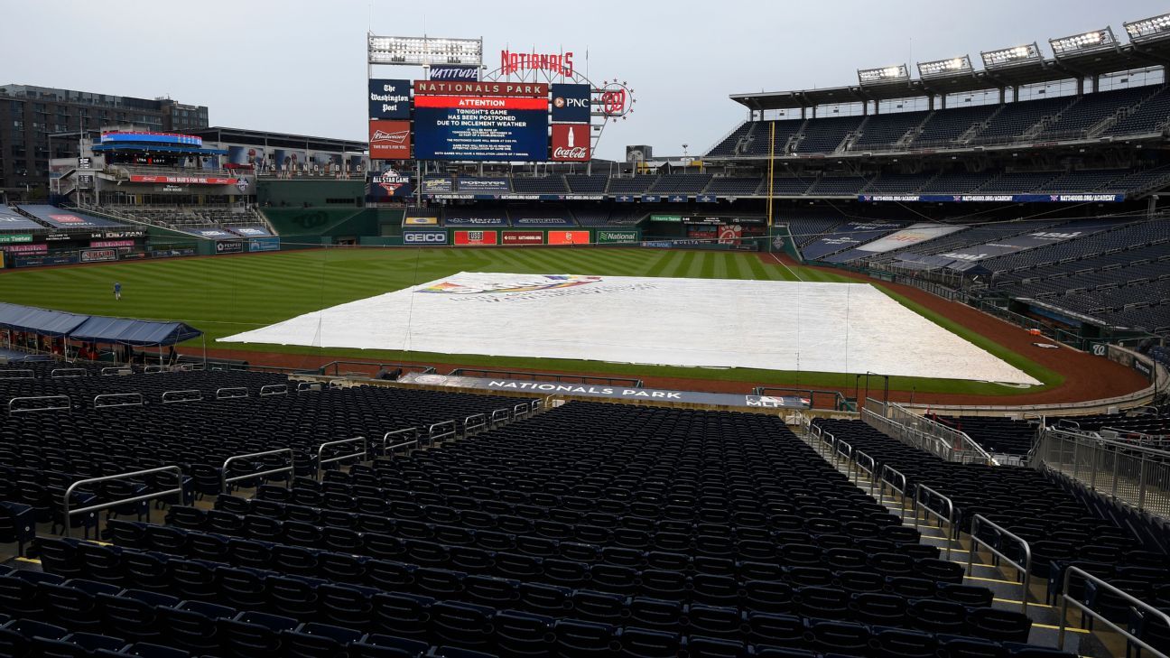 Posponen el partido entre Mets y Gigantes por el mal tiempo en