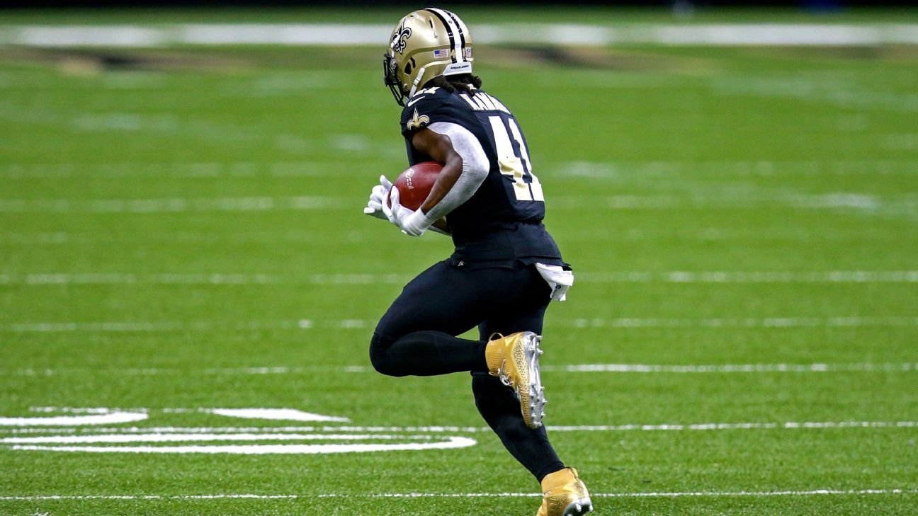 Game recap - Alvin Kamara's six-touchdown performance powers New