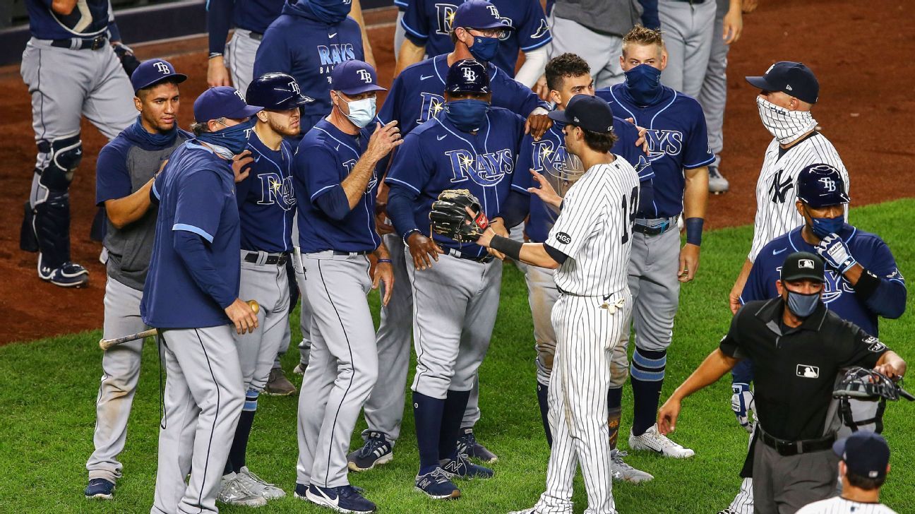 Rays to open playoffs against division rival Thursday in ALDS