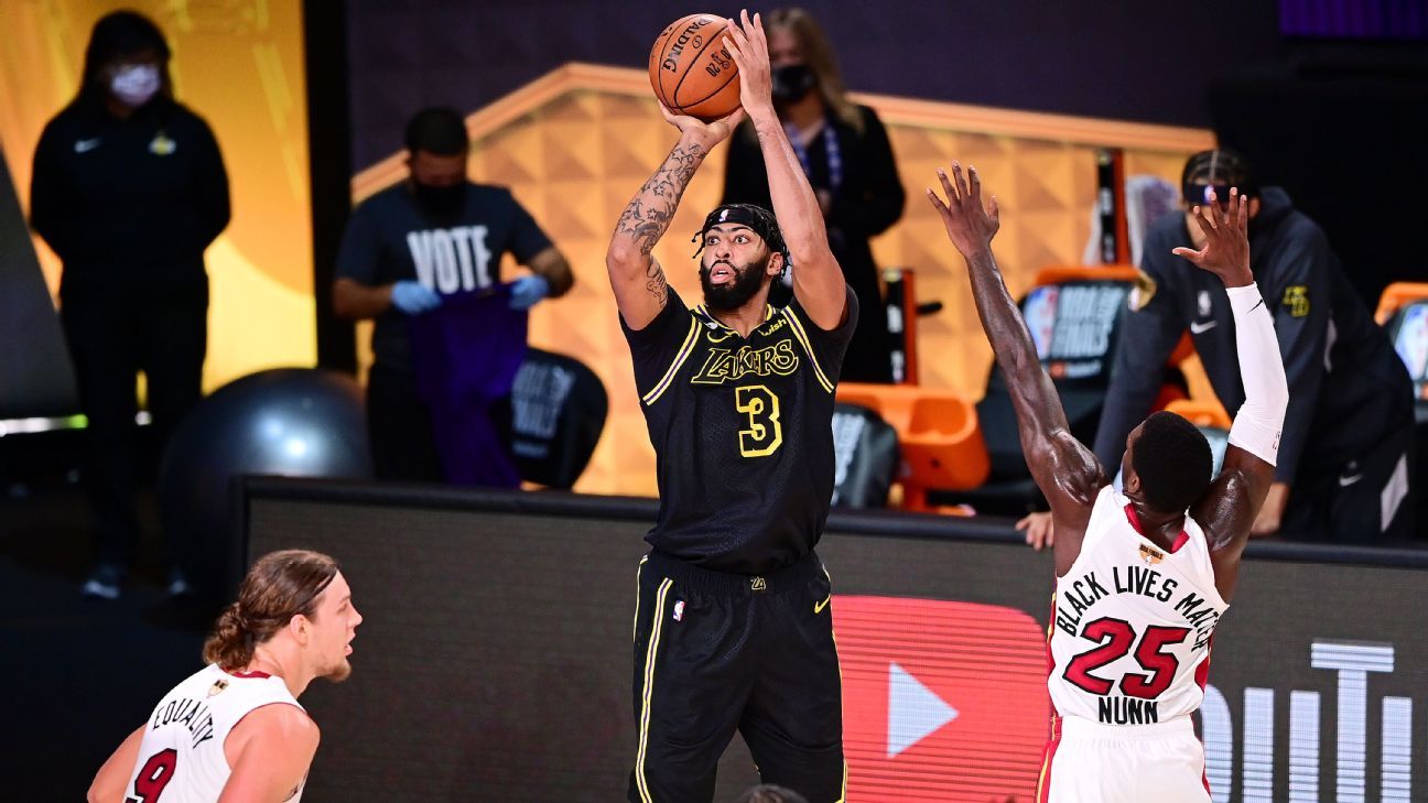 Anthony Davis channels Kobe to save Lakers with 'Mamba Shot' - Los