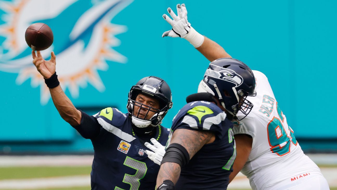 Russell Wilson throws four TD passes in the Seattle Seahawks' win over the  Atlanta Falcons: Recap, score, stats and more 