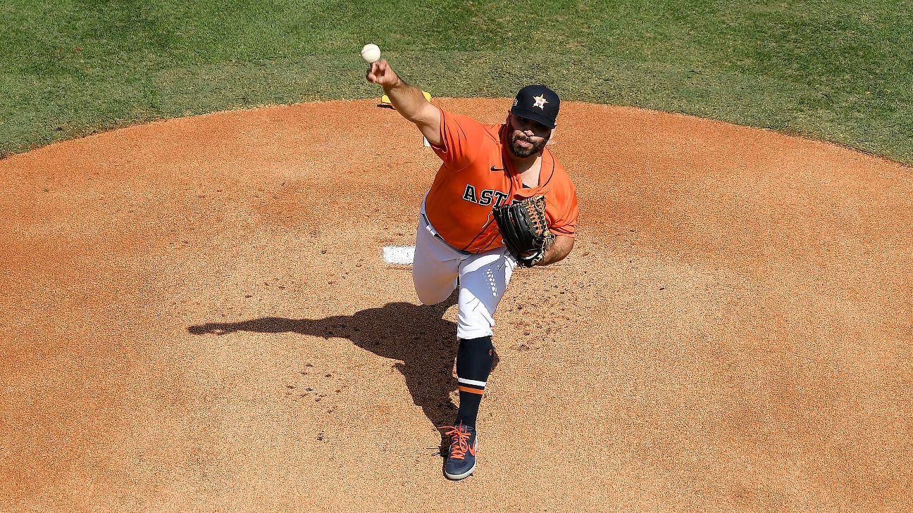 Houston Astros to start Jose Urquidy in ALCS Game 3; Boston Red Sox undetermined