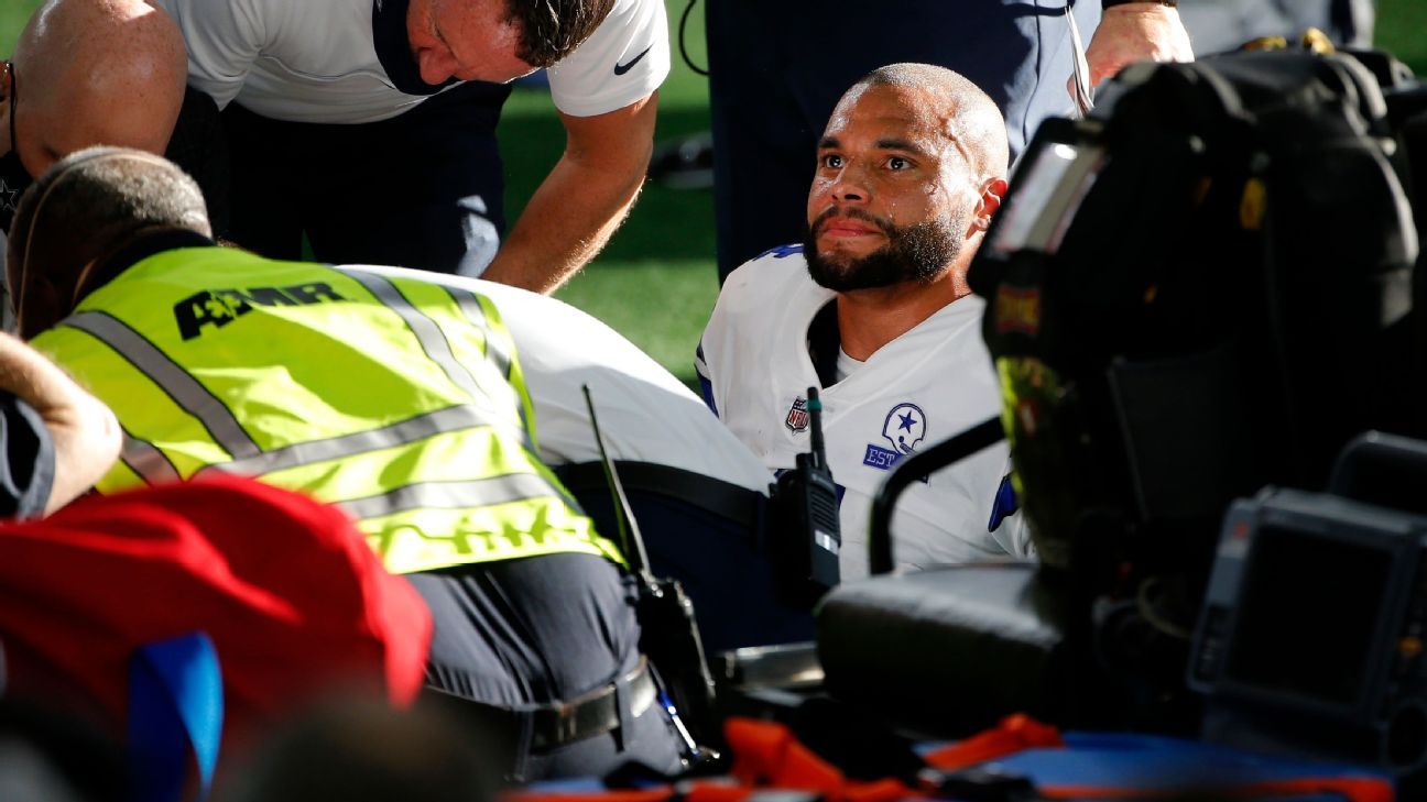 Blame Dallas Cowboys Loss to Broncos on QB Dak Prescott Injury