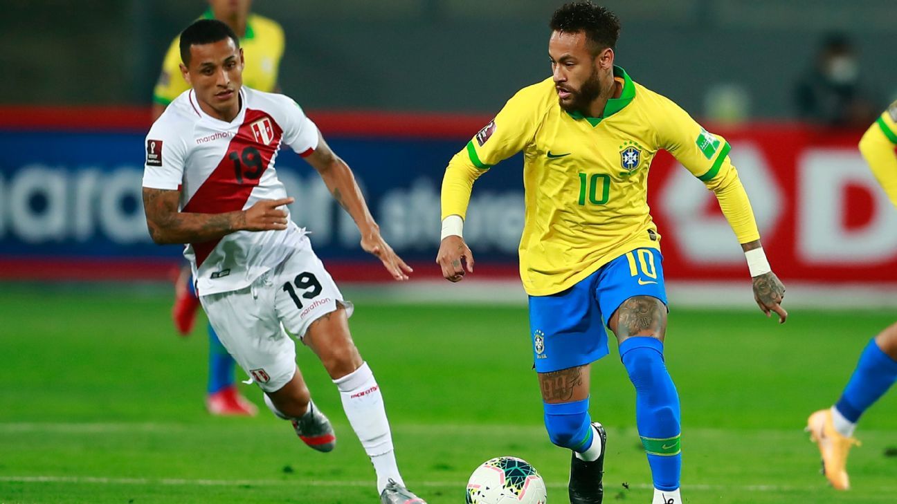 Peru Vs Brasil Reporte Del Partido 13 Octubre 2020 Espn